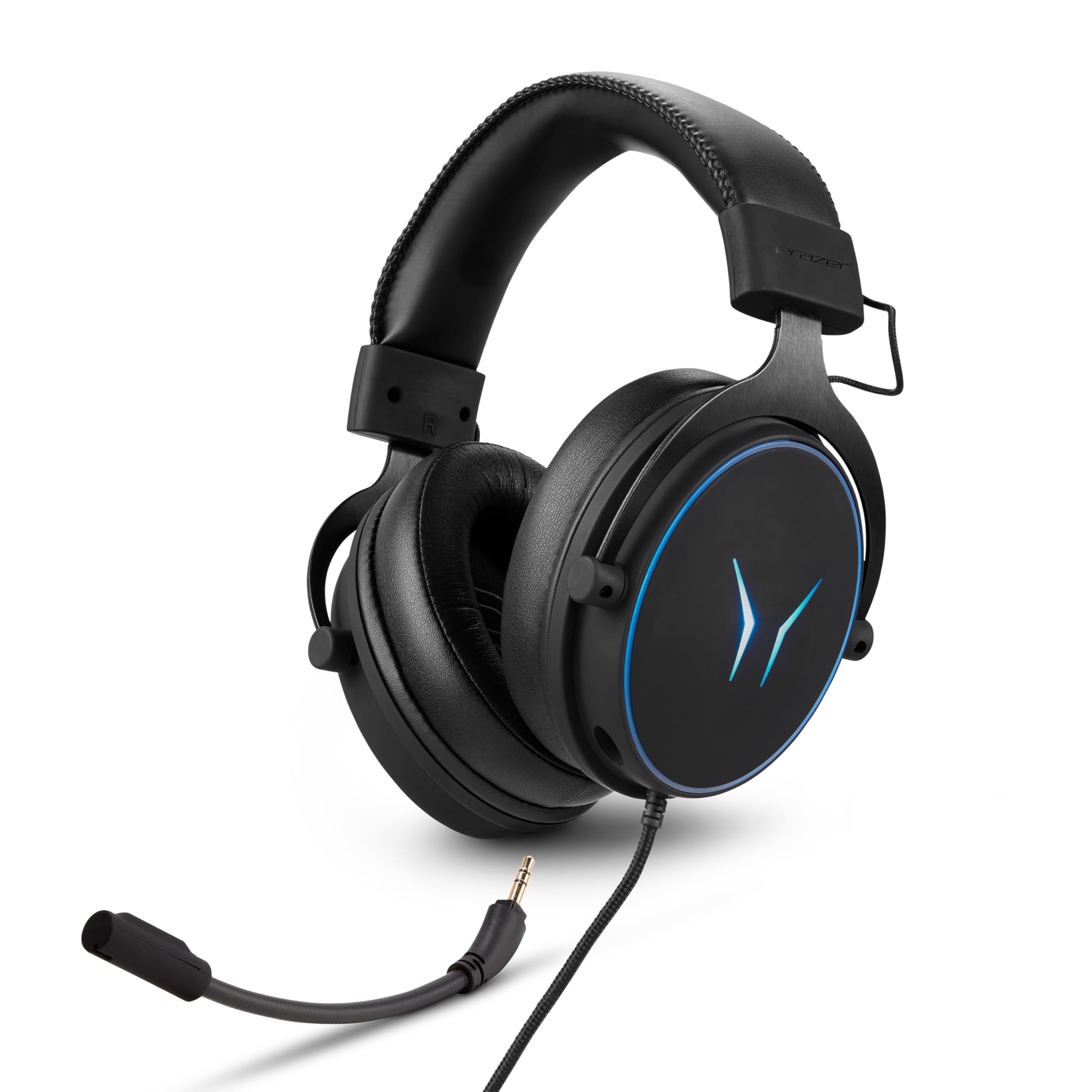 MEDION ERAZER Mage P20 Casque Gaming RGB Supra-Auriculaire pour Gamers Micro Amovible ES9260Q
